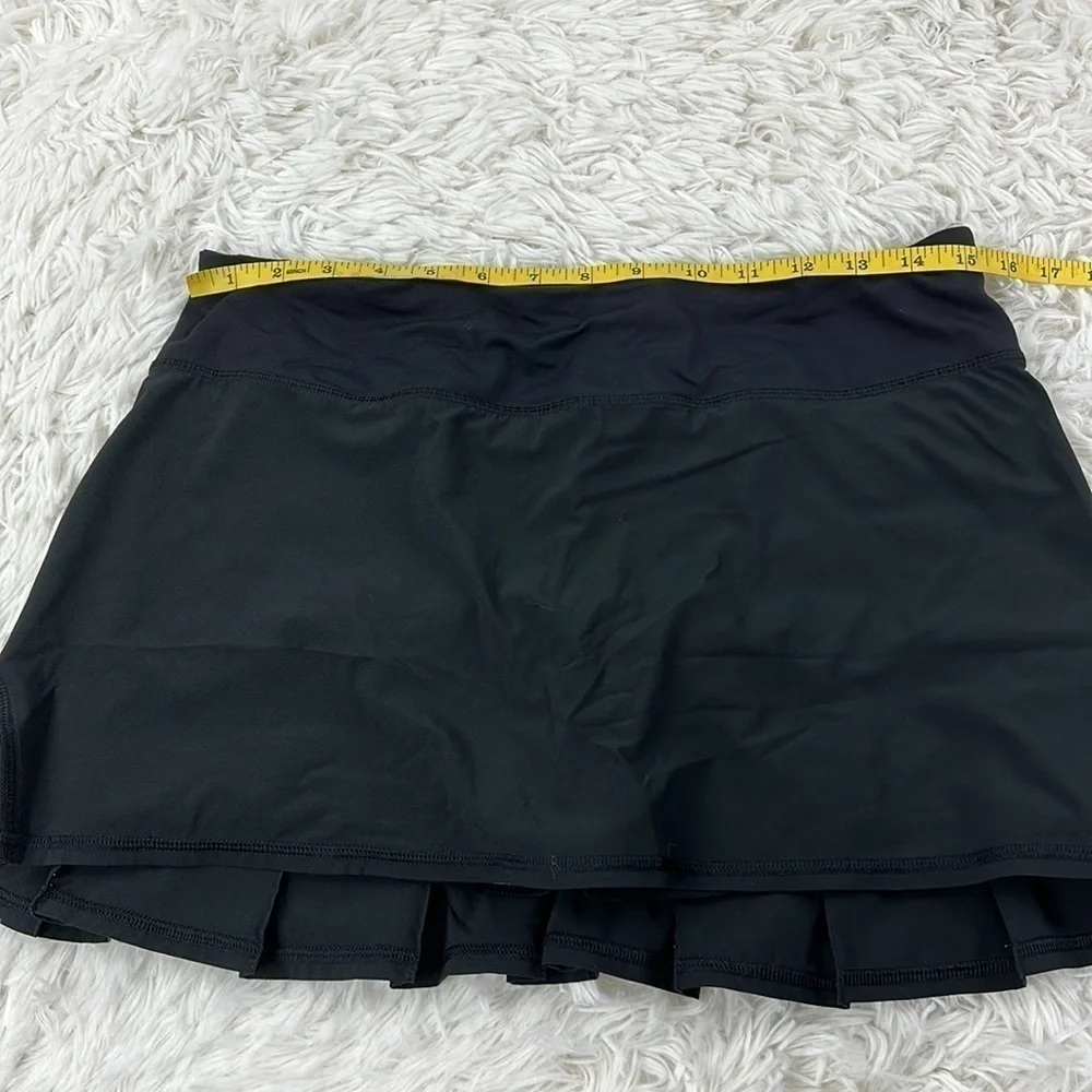 Lululemon Run: Pace Setter Skirt Black - Picture 3 of 9